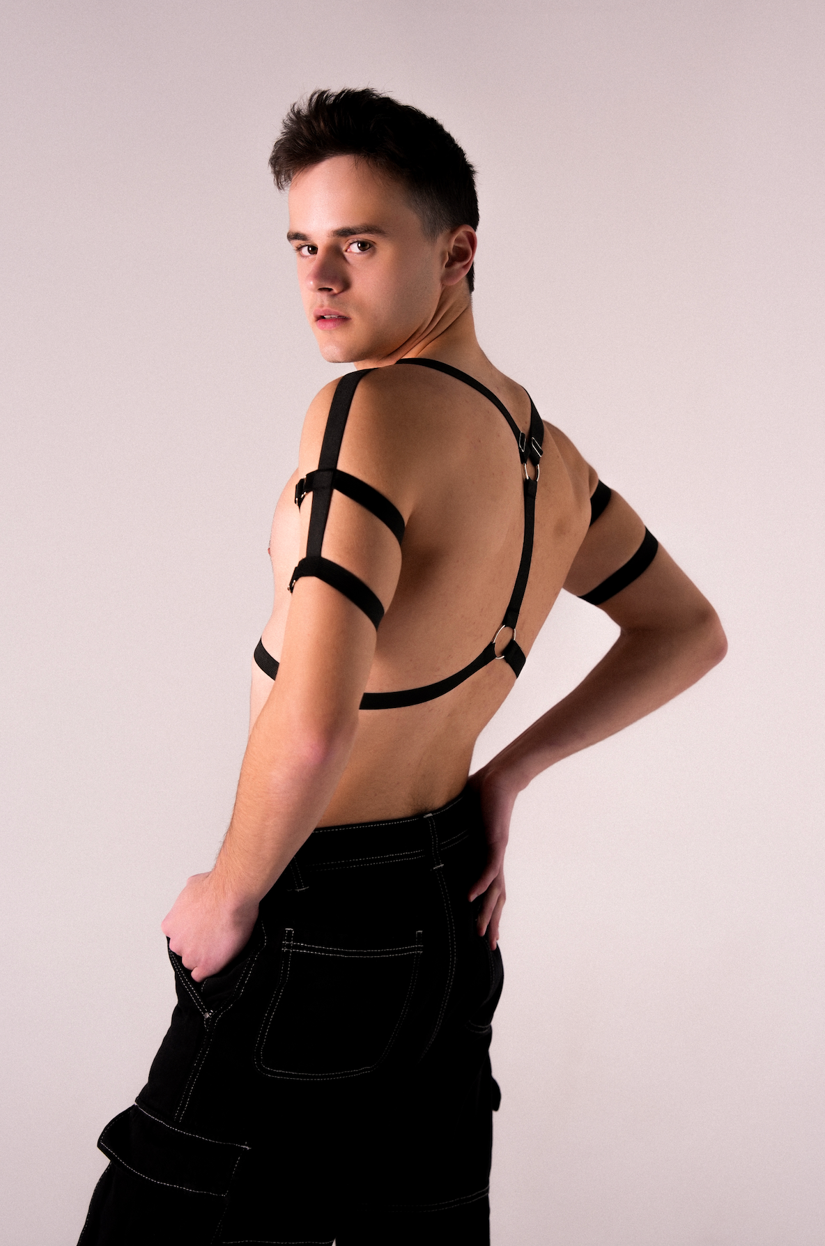 nice lingerie for man, gift for him, man chest harness, man breasts harness, man fetish underwear, man fetish clothing, guy fetish lingerie