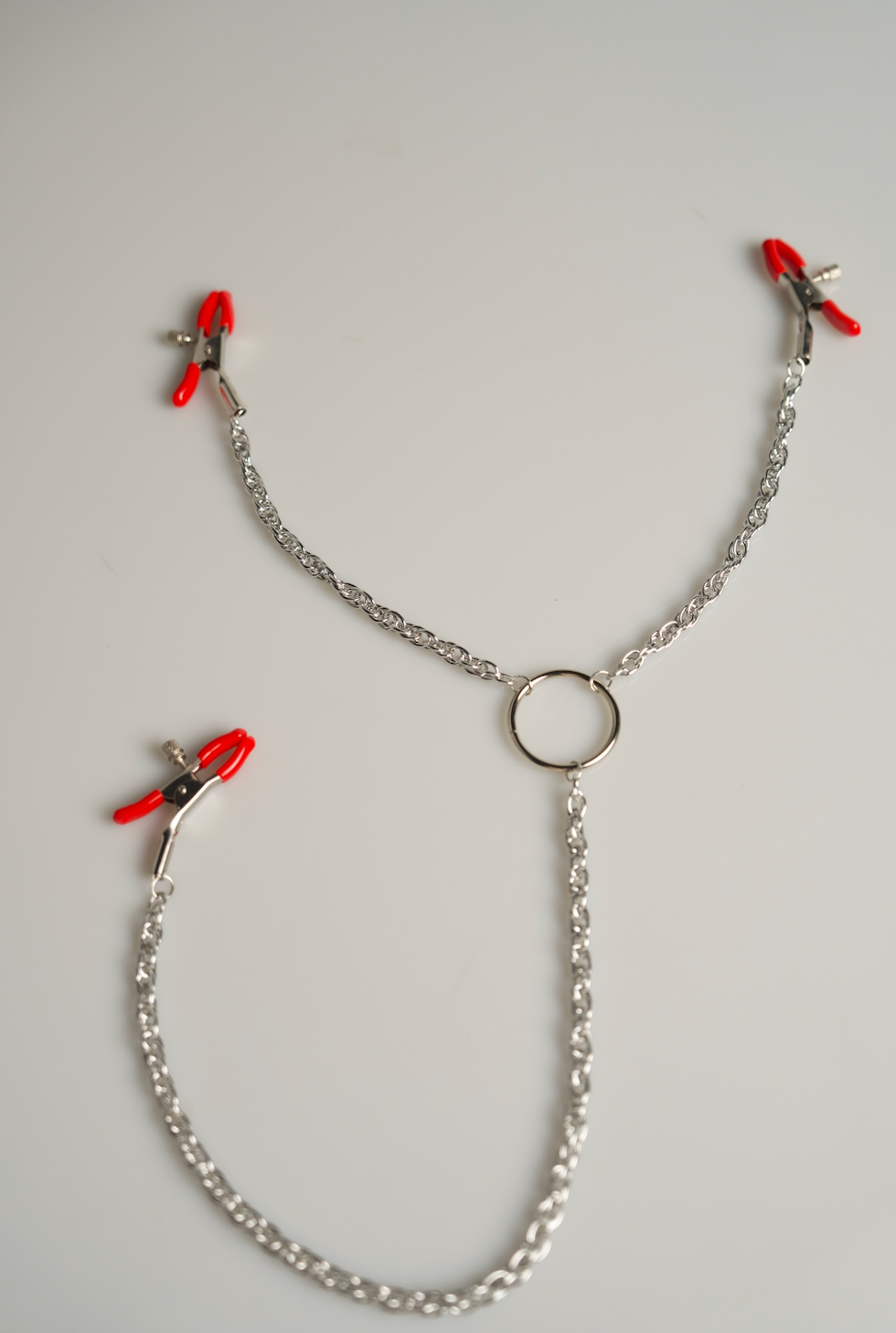 Adjustable 3 Heads Nipple Breast Clamps with Luxury Chain: BDSM Accessory, 3 in 1