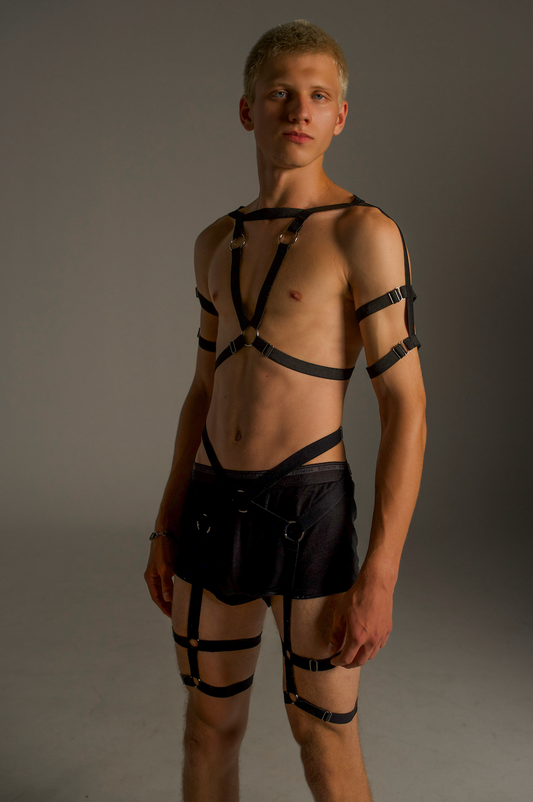 Men’s Full Elastic Body Gear Harness Set
