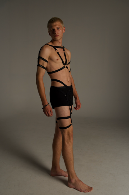 Men’s Full Elastic Body Gear Harness Set