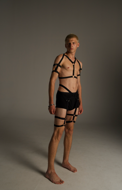 Men’s Full Elastic Body Gear Harness Set