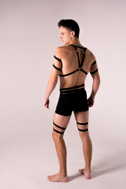 Man Harness set, Fullbody Harness for guys